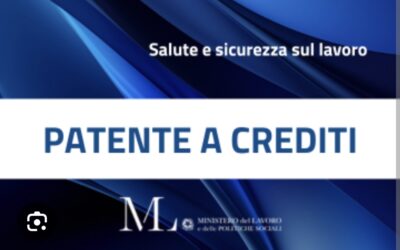 Patente a crediti per i cantieri temporanei o mobili